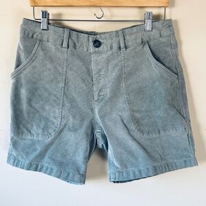 Marine Layer Mens Westlake Cord Short in Grey Sz 32 Medium Unisex Women Corduroy